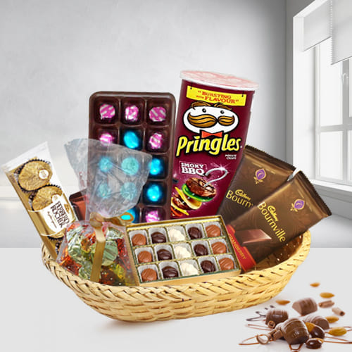 Delectable Chocolates Gift Basket