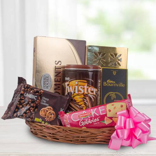 Exquisite Chocolate Gift Basket
