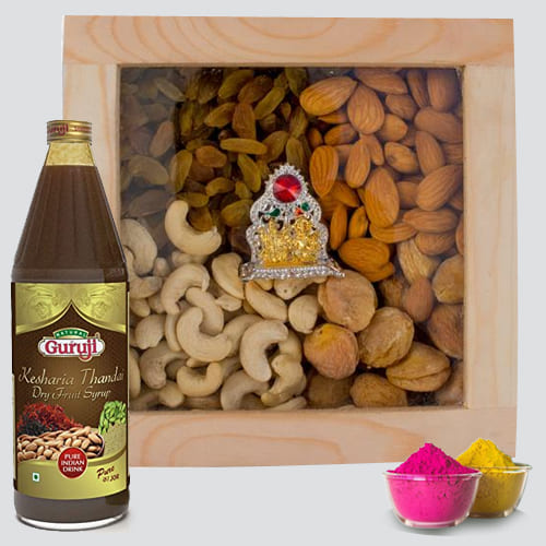 Marvelous Dry Fruits with Ganesh Laxmi Mandap n Thandai