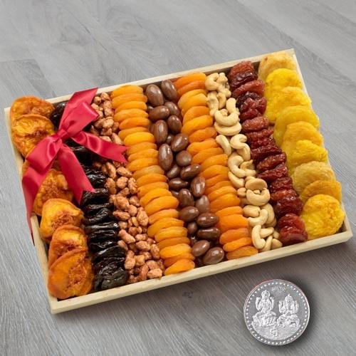 Finest Gift of Dried Fruits Mix n Free Coin
