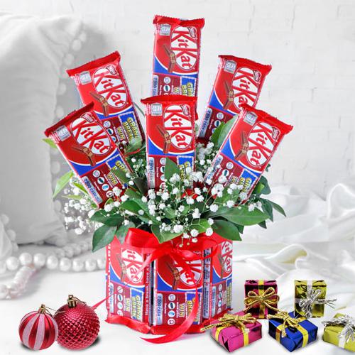 Outstanding Merry Christmas Extravaganza of Kitkat Chocolates