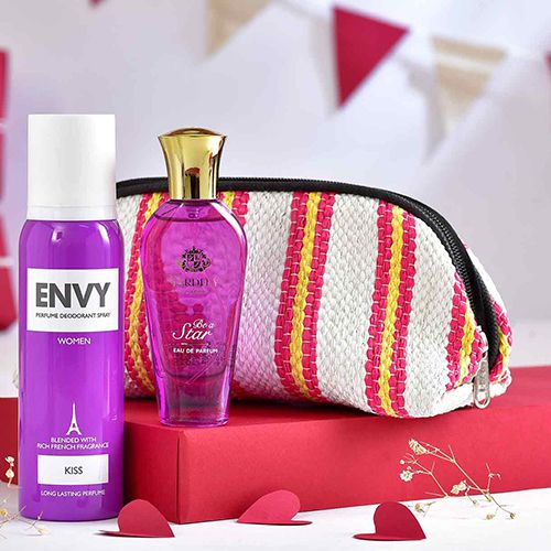 Luxurious Fragrances N Eco Friendly Pouch Combo