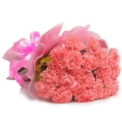 Glamorous Bouquet of Pink Carnations