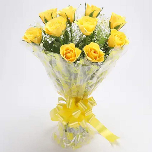 Beautiful Yellow Roses Bouquet