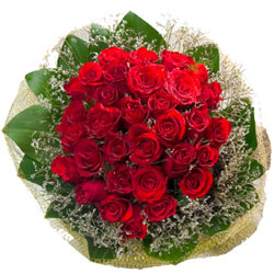 Perfect Hand Bouquet of Red Roses