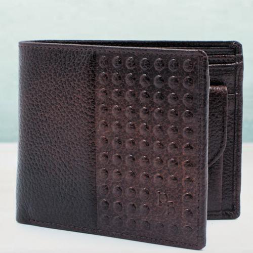 Superb Dark Brown Leather Wallet for Men