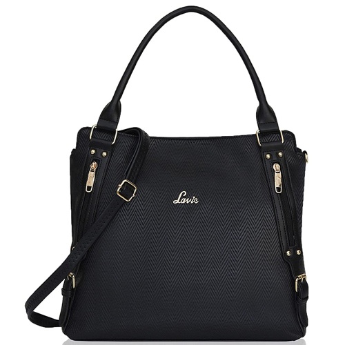 Premium Lavie Faroe Faux Leather Ladies Satchel Bag