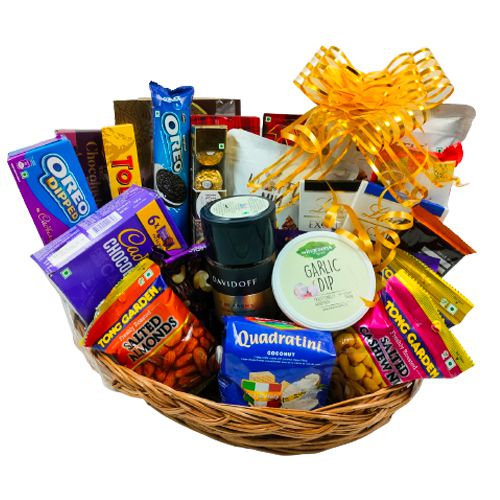 Marvelous Snacks Gift Basket