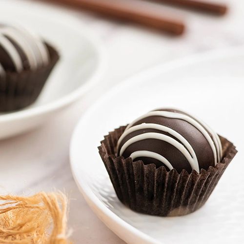 Exquisite Dark Chocolate Coconut Ladoo Selection