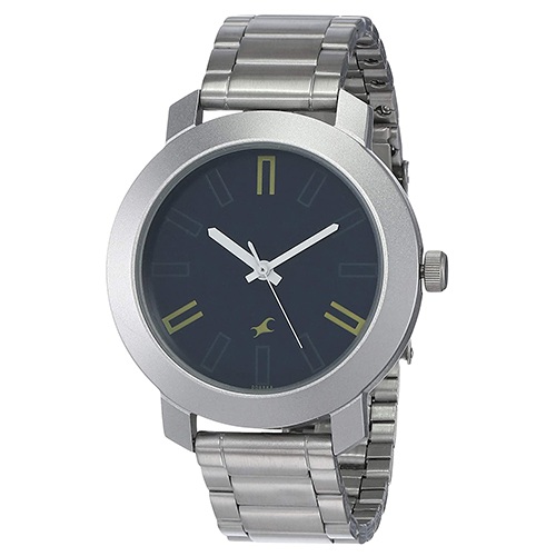 Stylish Fastrack Casual Analog Navy Blue Dial Mens Watch