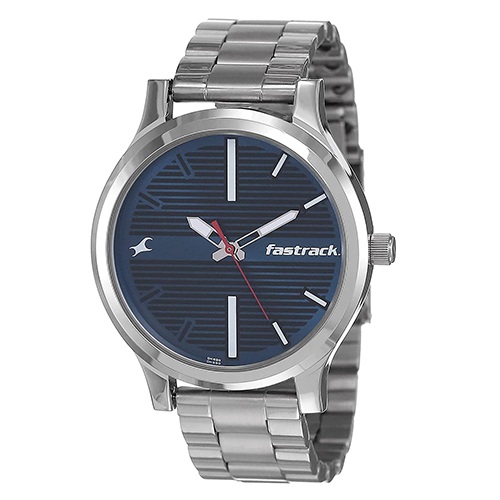 Remarkable Fastrack Fundamentals Analog Blue Dial Mens Watch