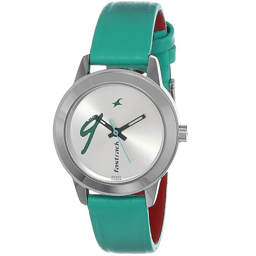 Beautiful Fastrack Tropical Waters Analog White Dial Womens Watch